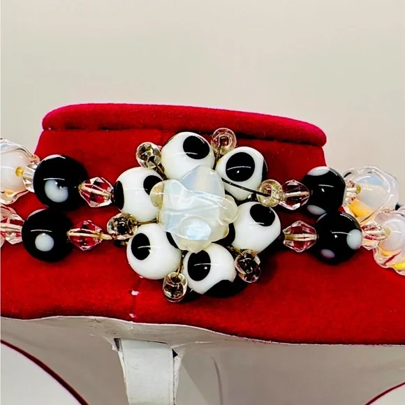 Murano glass beads necklace. Totally unique. - Picture 4 of 4